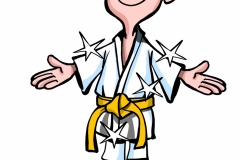 5. Sauberer Judoanzug