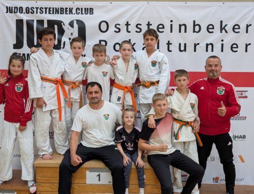 Erfolgreiche Judoka beim Oststeinbeker Pokalturnier